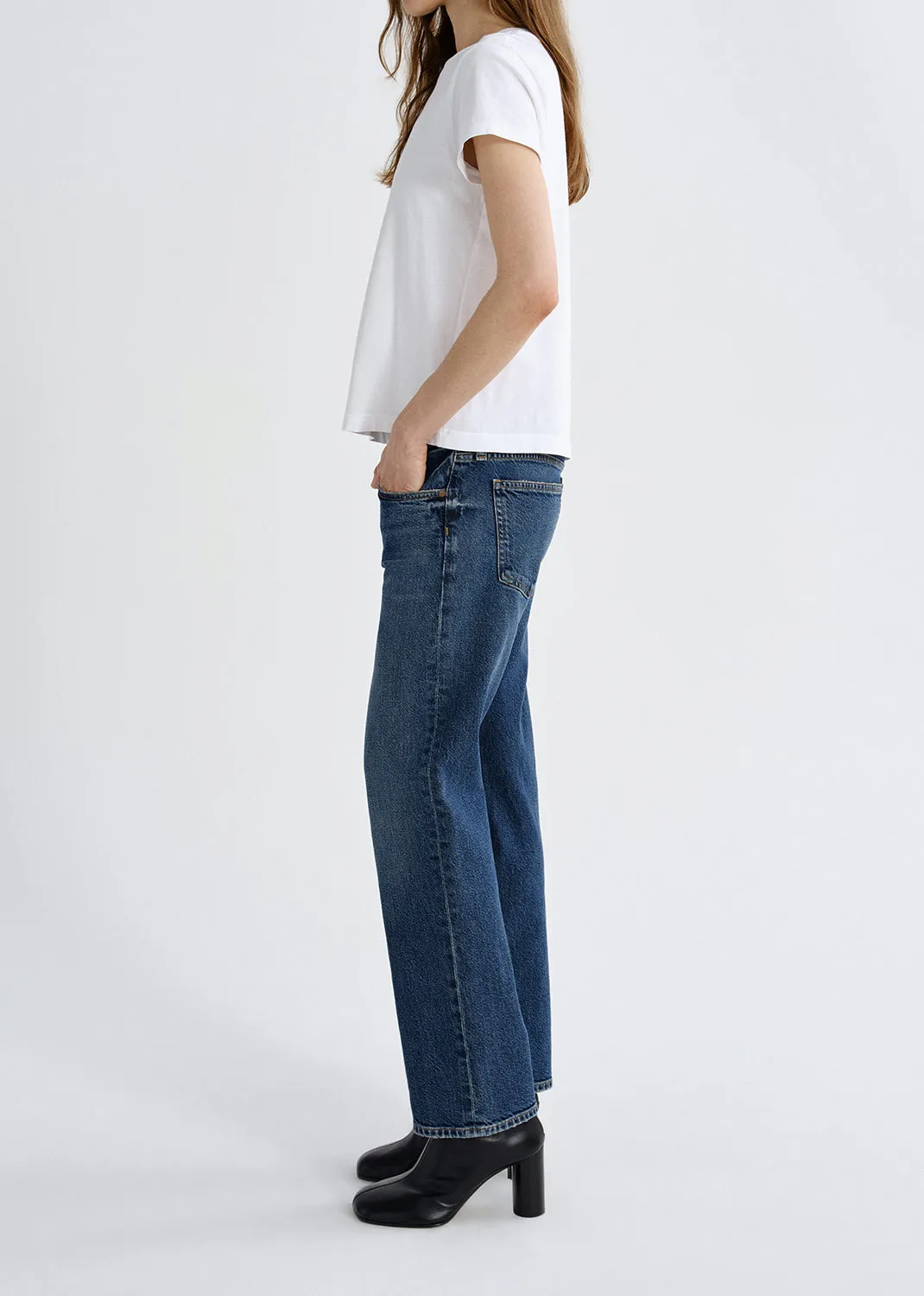 Stovepipe 29" (Weightless Stretch) in Slick sold by Agolde product image thumbnail 2