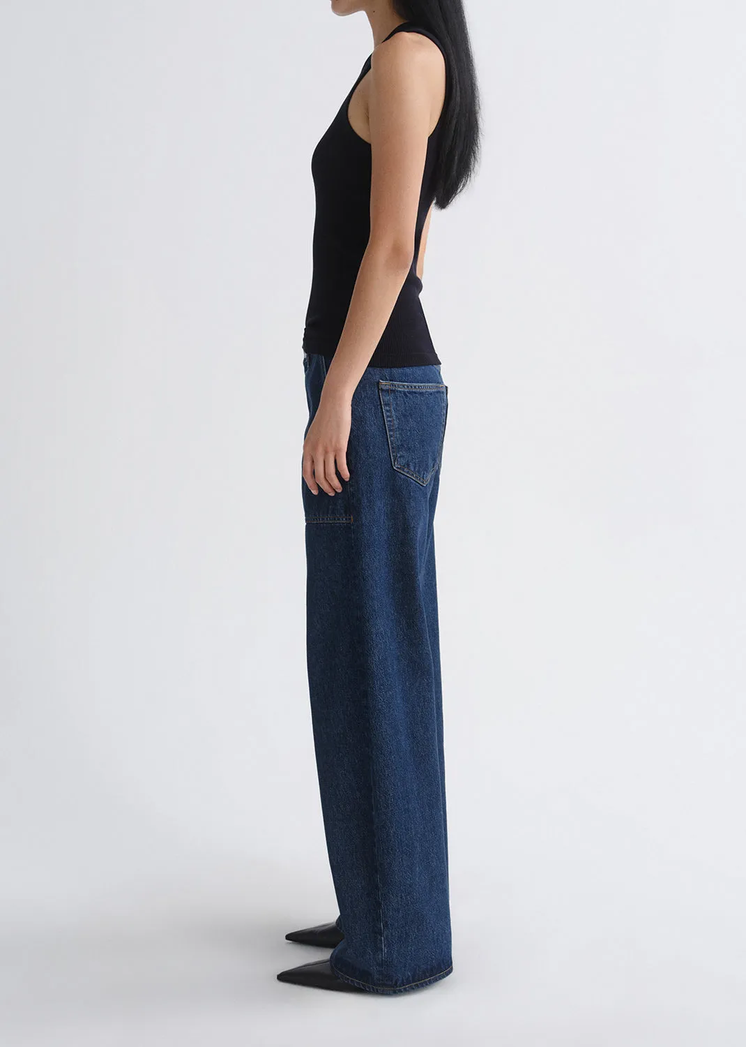 Low Curve Utility Jean in Rank sold by Agolde product image thumbnail 3