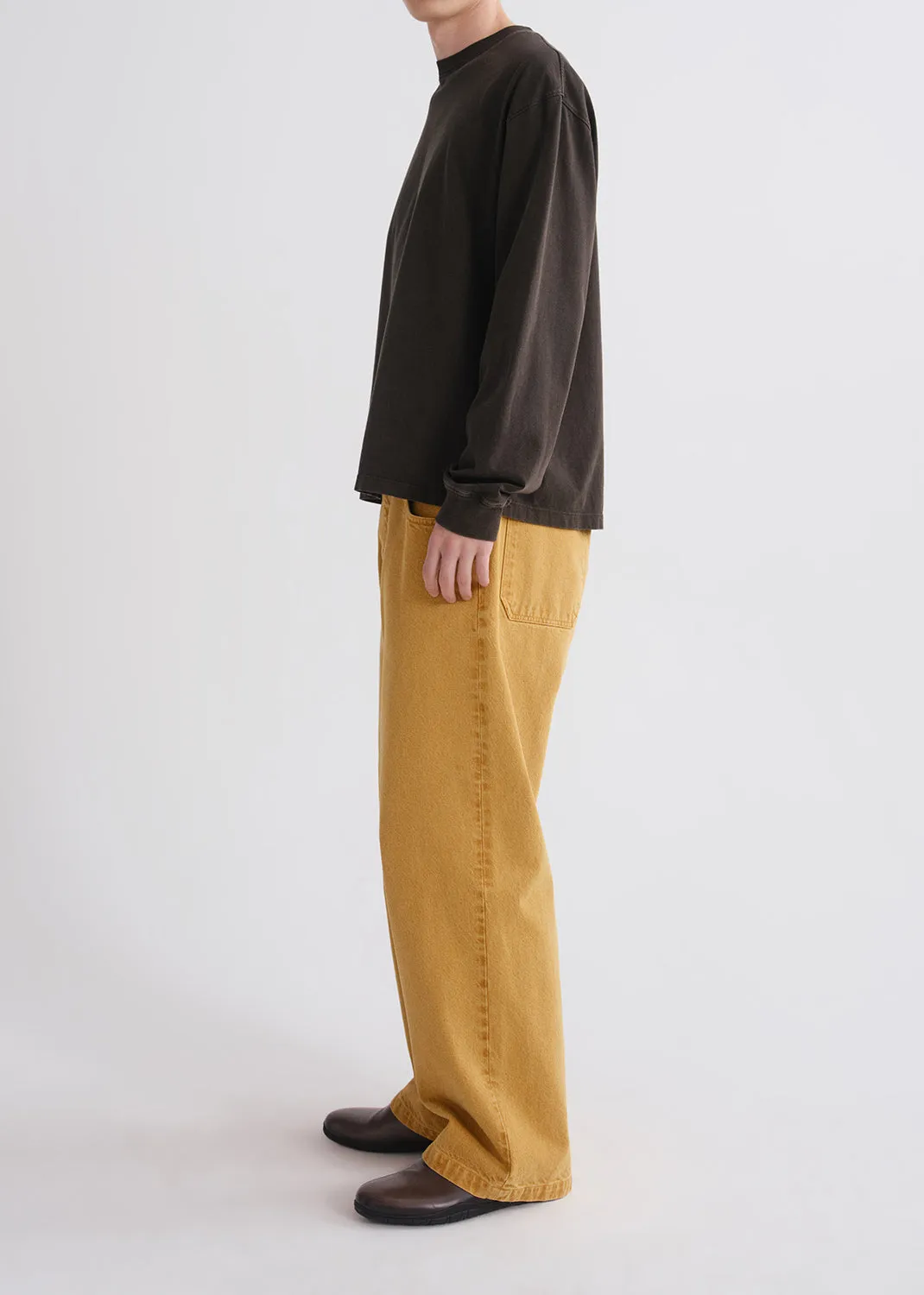 Grover Jean in Ochre sold by Agolde product image thumbnail 5