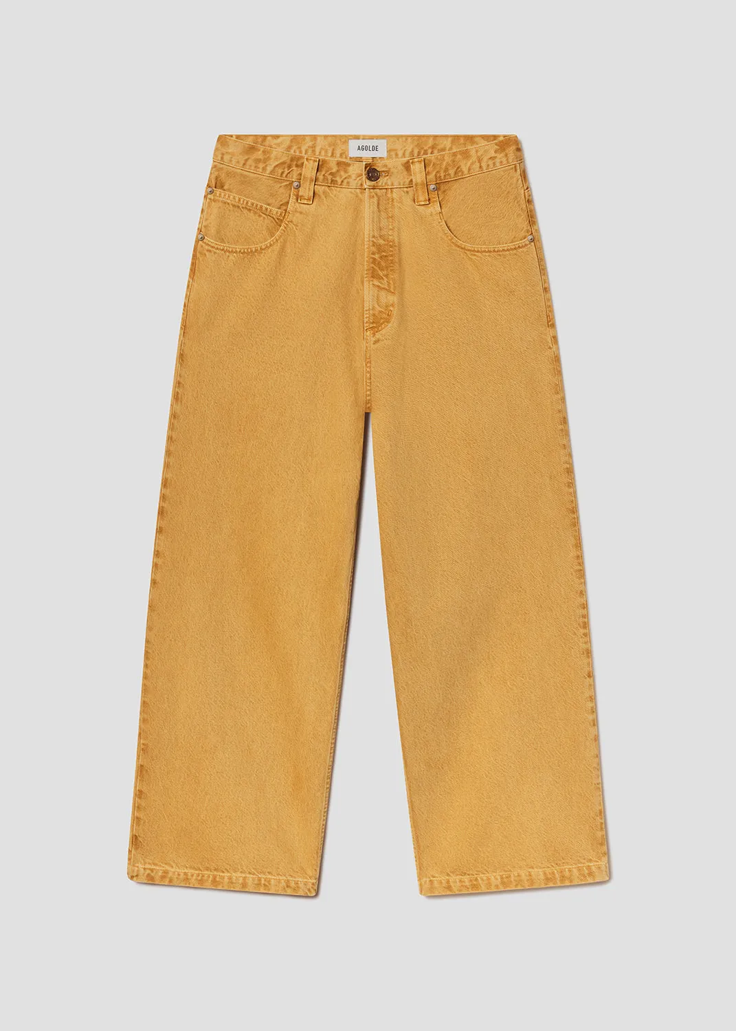 Grover Jean in Ochre sold by Agolde
