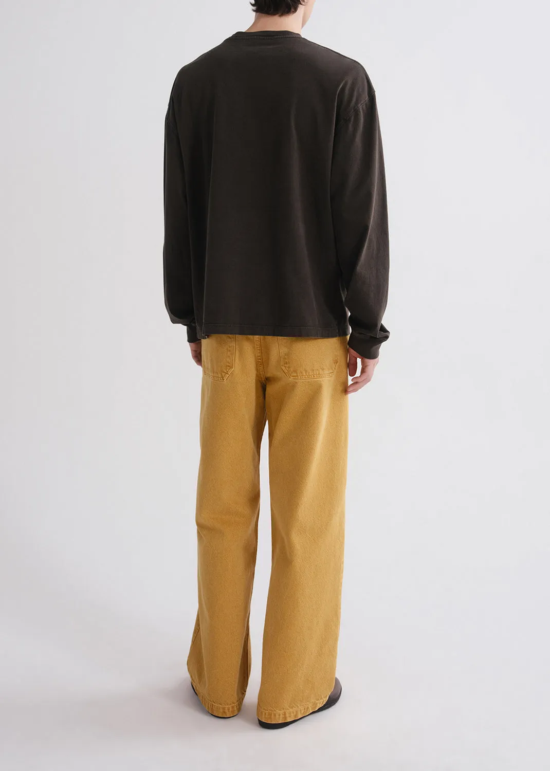 Grover Jean in Ochre sold by Agolde product image thumbnail 4
