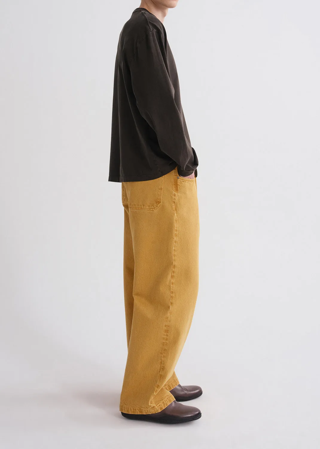 Grover Jean in Ochre sold by Agolde product image thumbnail 3
