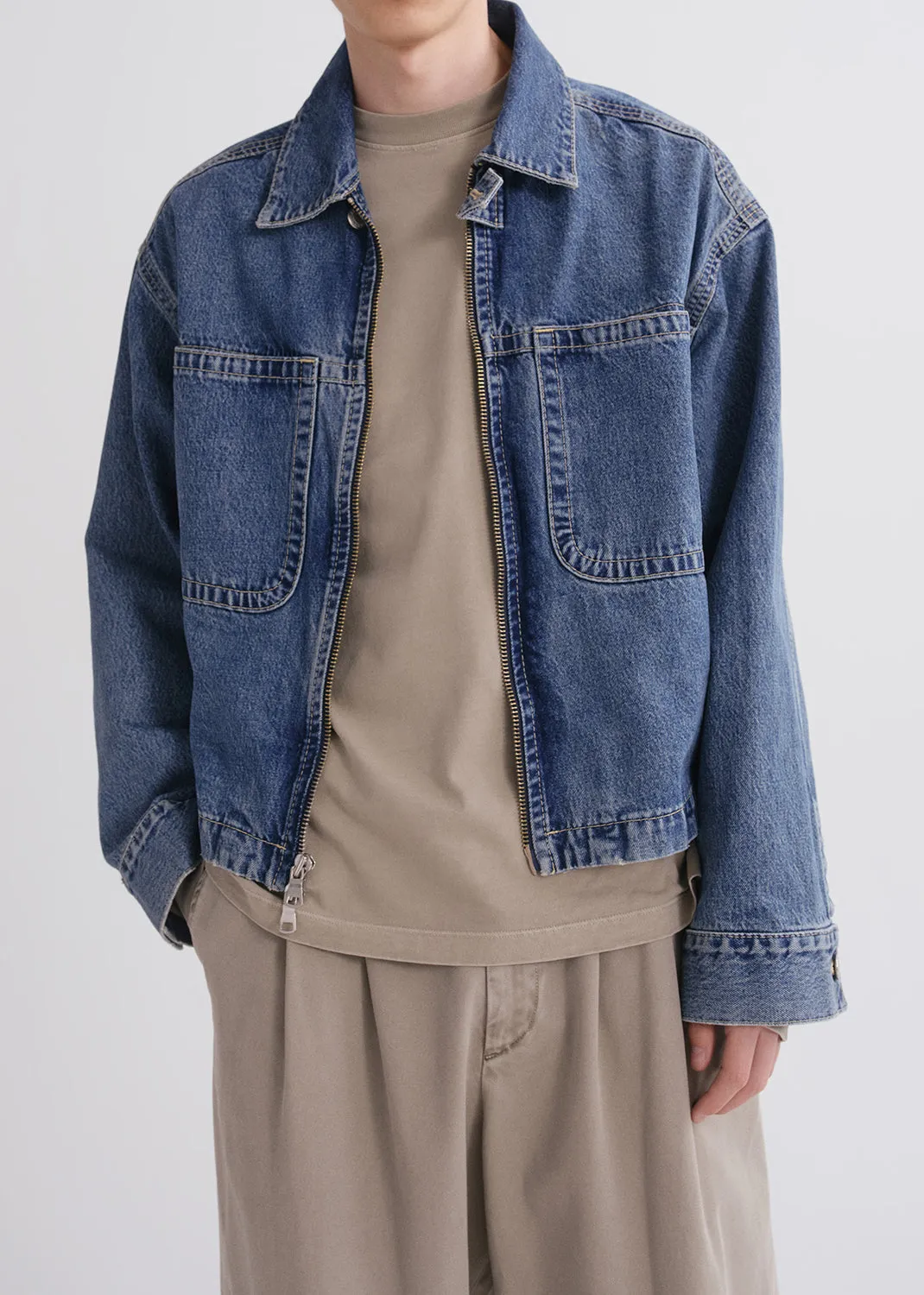 Croydon Jacket in Auto sold by Agolde product image thumbnail 5