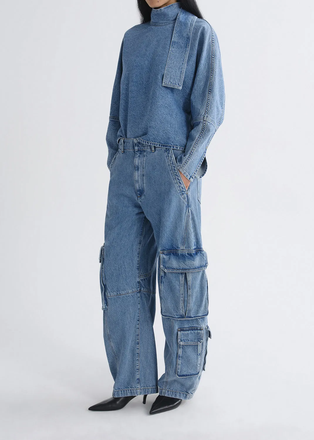 Ambika Utility Pant (Flyweight) in Reset sold by Agolde product image thumbnail 4