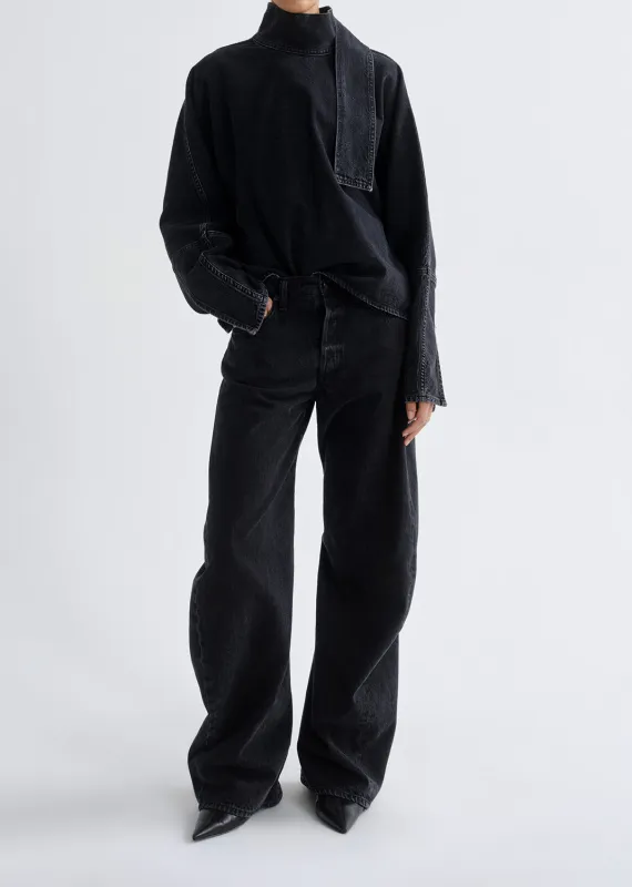 Spiral Jean (Weightless) in Vanta made by Agolde