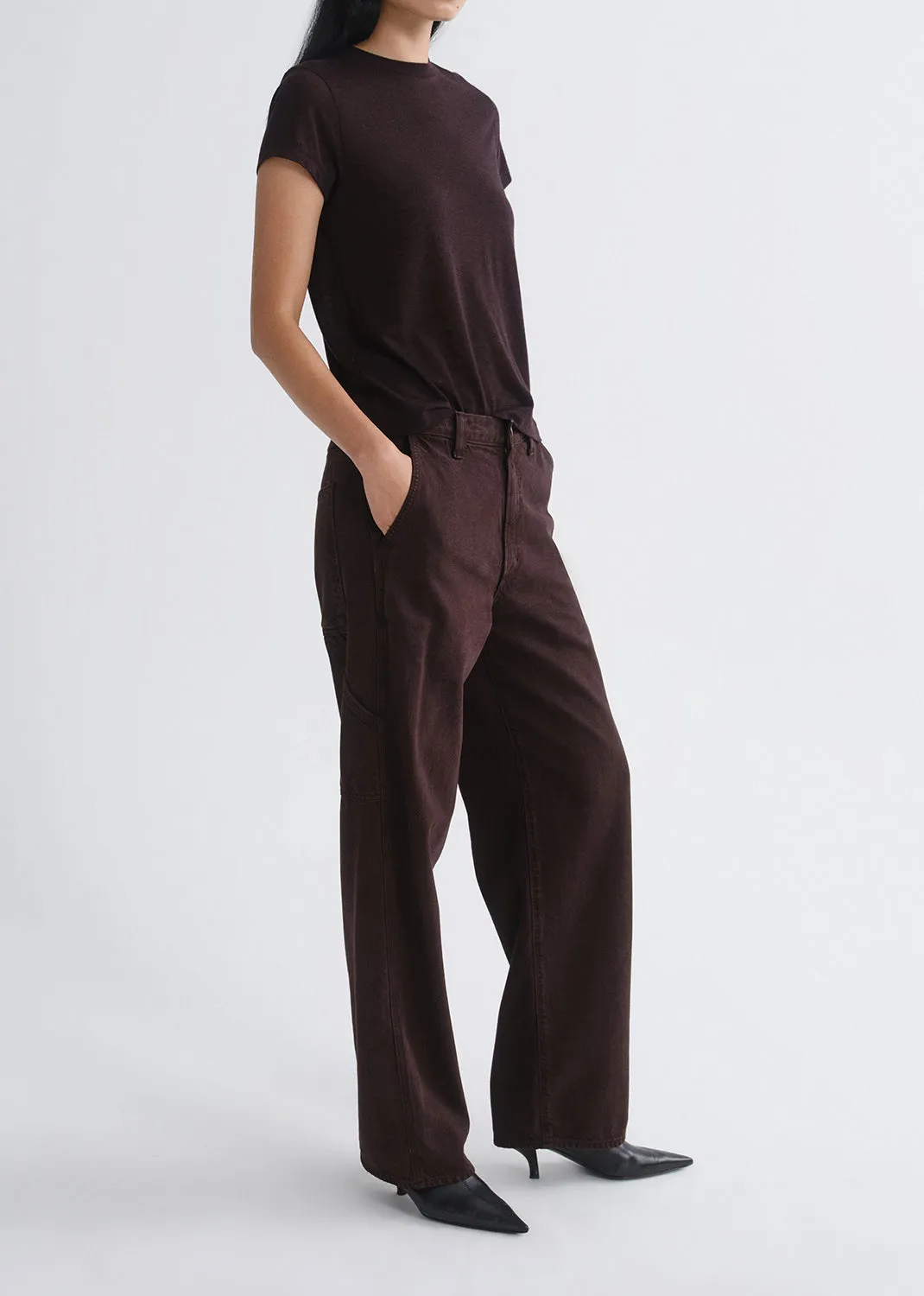 Lyndon Pant (Flyweight) in Sloe Berry sold by Agolde product image thumbnail 4