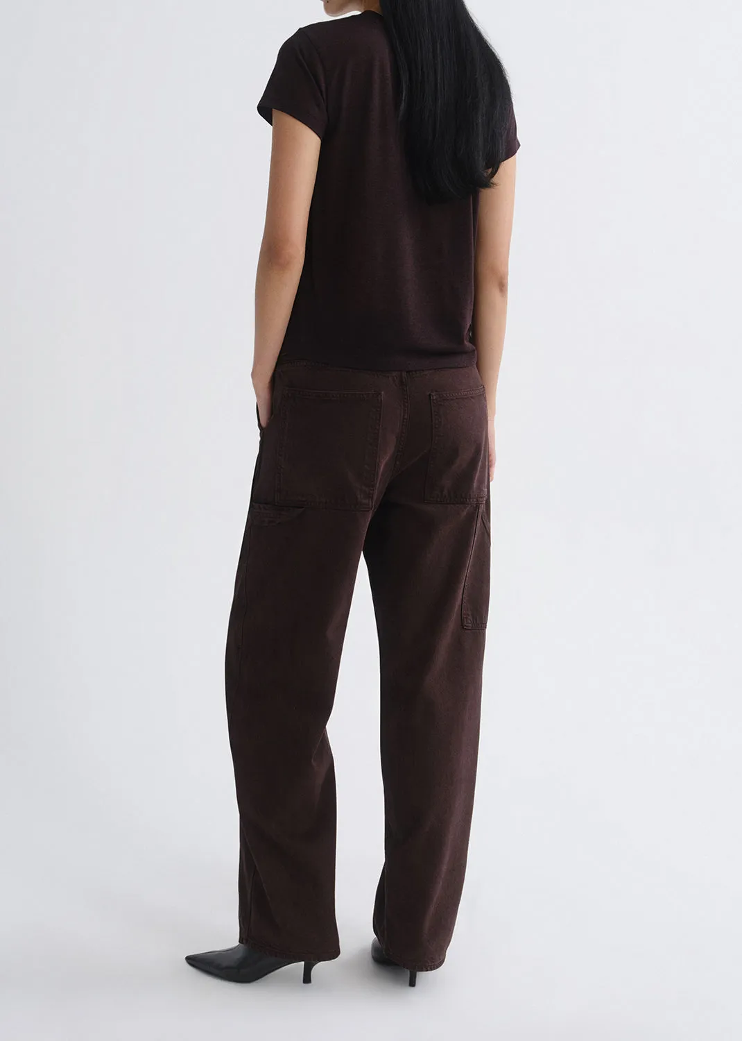 Lyndon Pant (Flyweight) in Sloe Berry sold by Agolde product image thumbnail 3