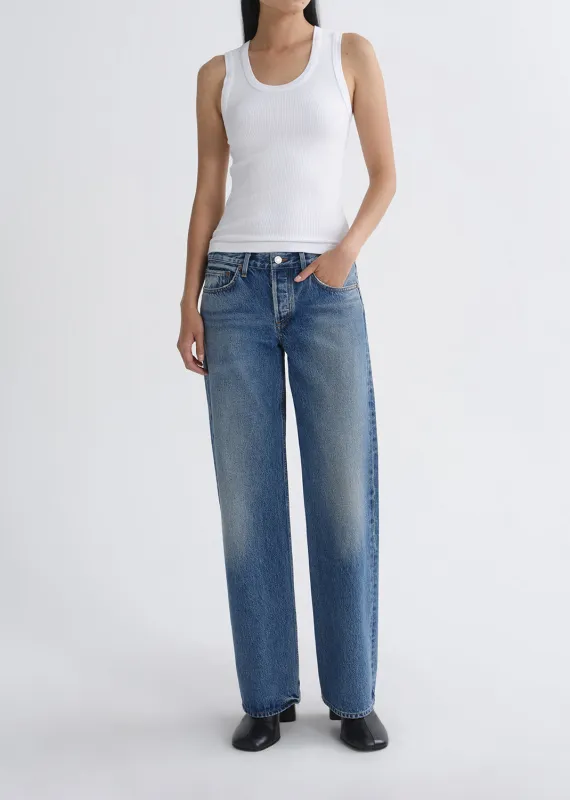 Low Rise Loose in Liberty made by Agolde