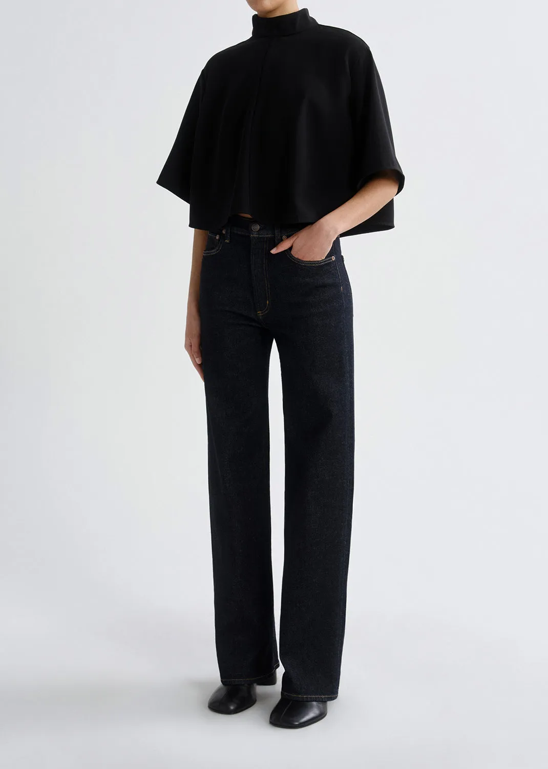 Harper Straight Jean (Comfort Stretch) in Rinse sold by Agolde product image thumbnail 4
