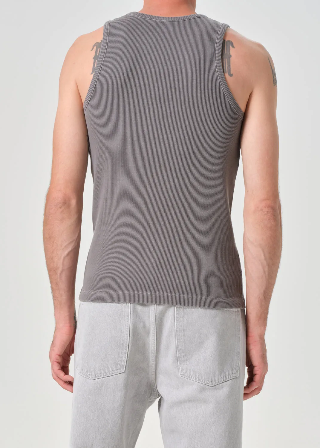 Viggo Tank in Pewter sold by Agolde product image thumbnail 5