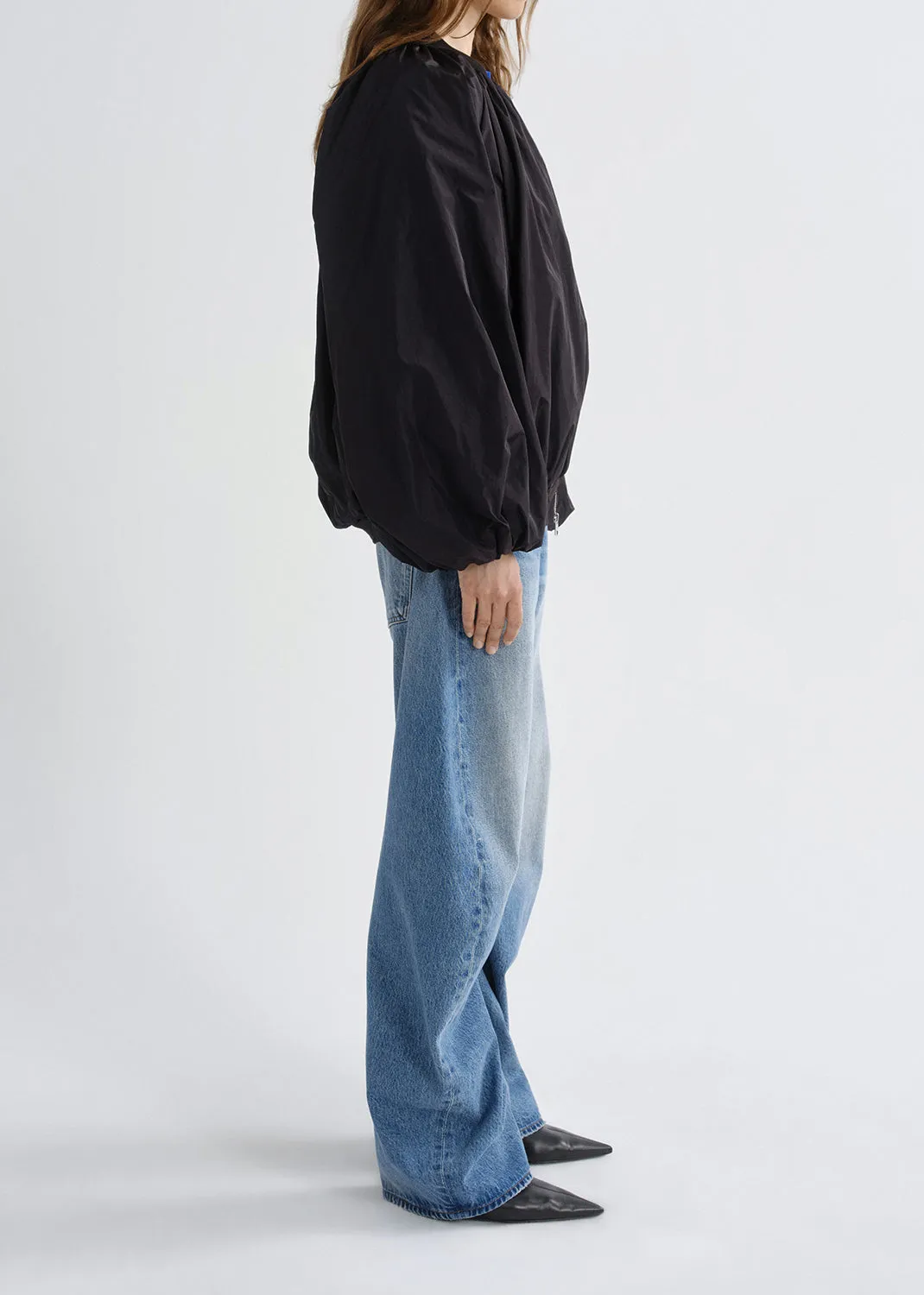 Raffi Bomber Jacket in Black sold by Agolde product image thumbnail 3