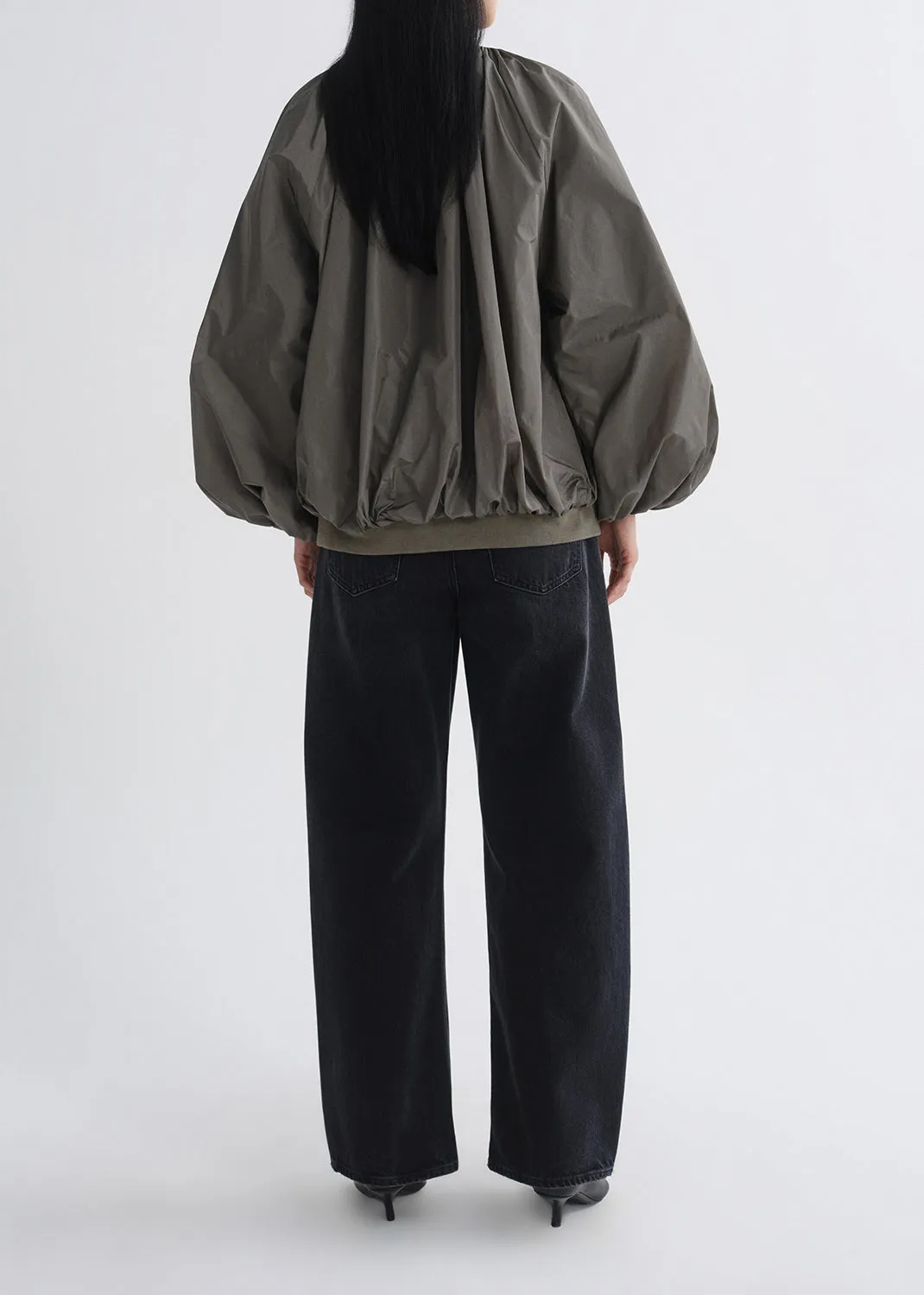 Raffi Bomber Jacket in Fern sold by Agolde product image thumbnail 4