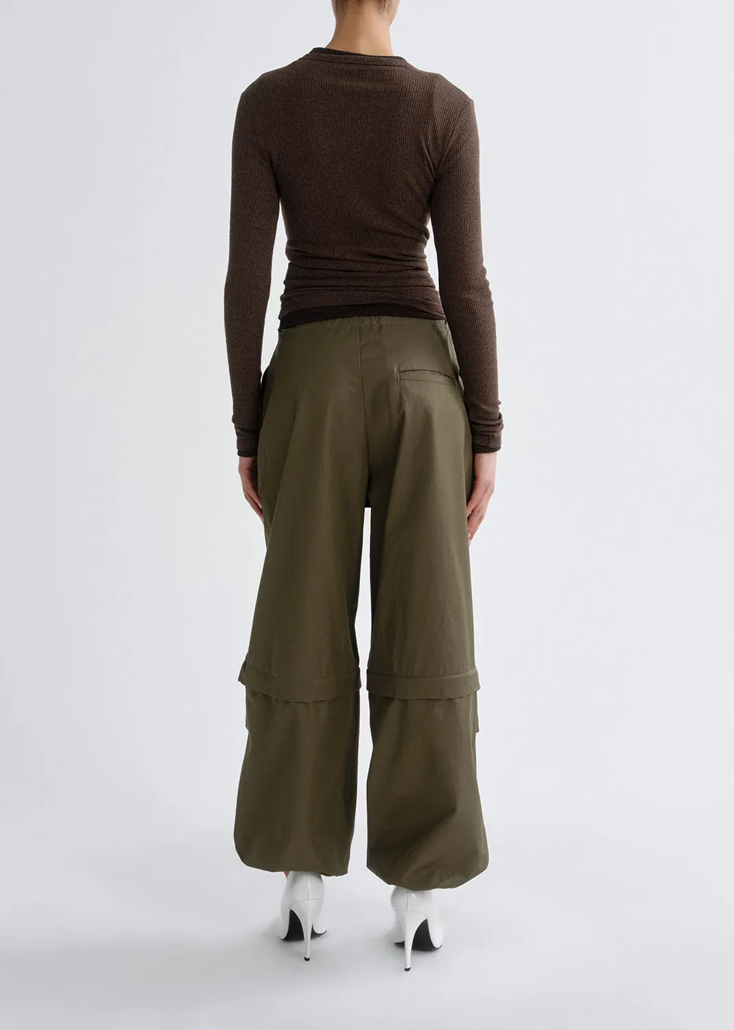 Coulson Parachute Pant in Willow sold by Agolde product image thumbnail 4