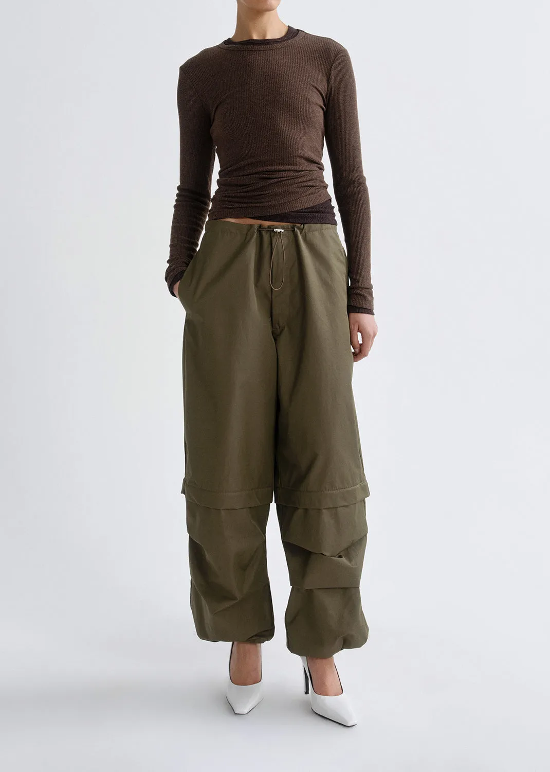 Coulson Parachute Pant in Willow sold by Agolde