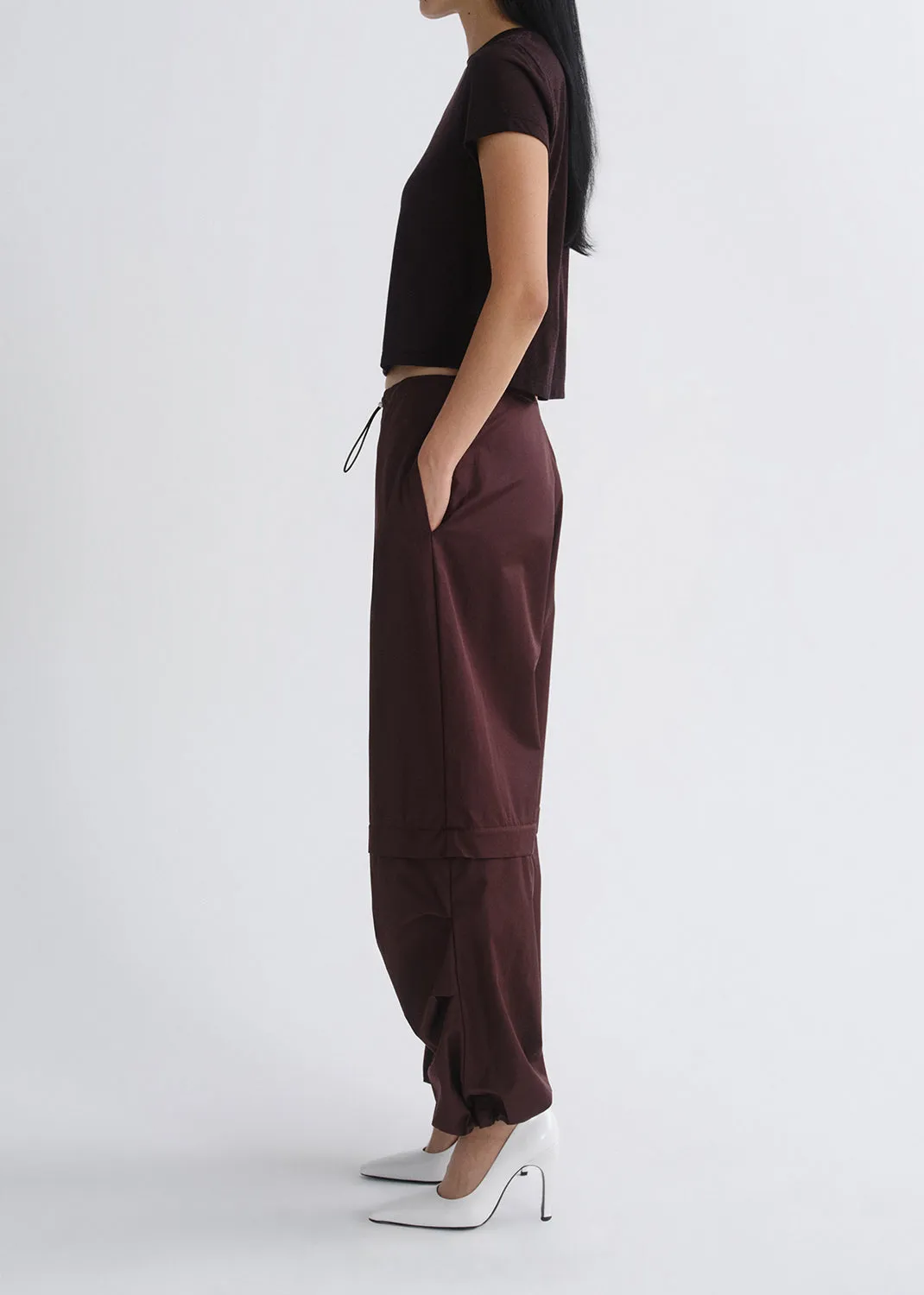 Coulson Parachute Pant in Cordovan sold by Agolde product image thumbnail 2