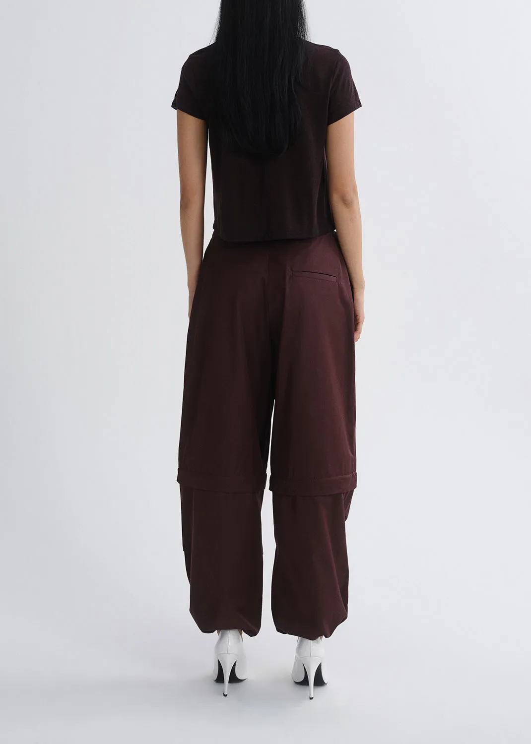 Coulson Parachute Pant in Cordovan sold by Agolde product image thumbnail 3