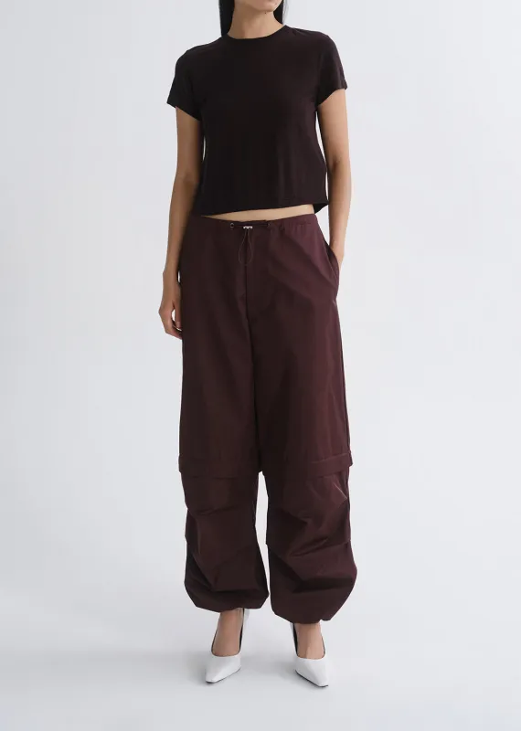 Coulson Parachute Pant in Cordovan made by Agolde