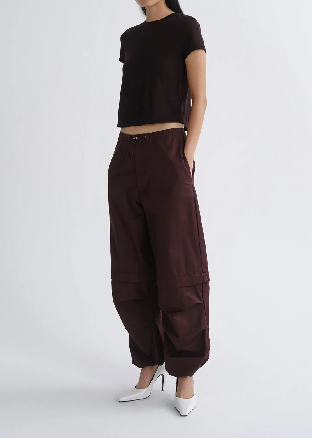 Coulson Parachute Pant in Cordovan sold by Agolde product image thumbnail 4