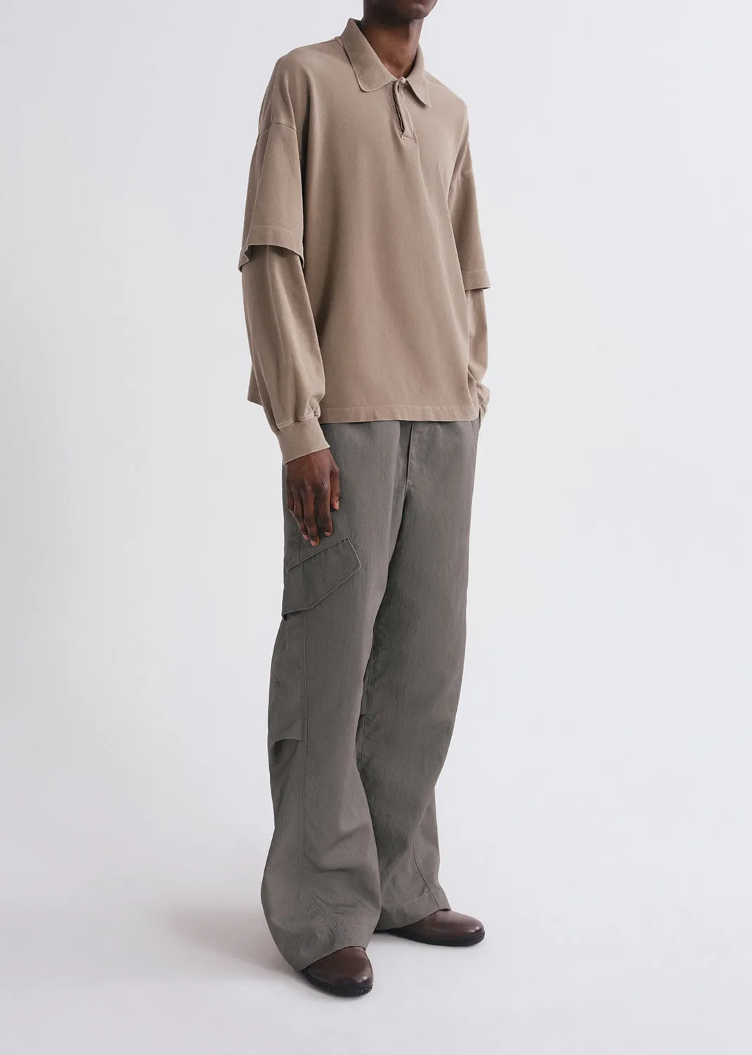 Whitcomb Pant in Millstone sold by Agolde product image thumbnail 3