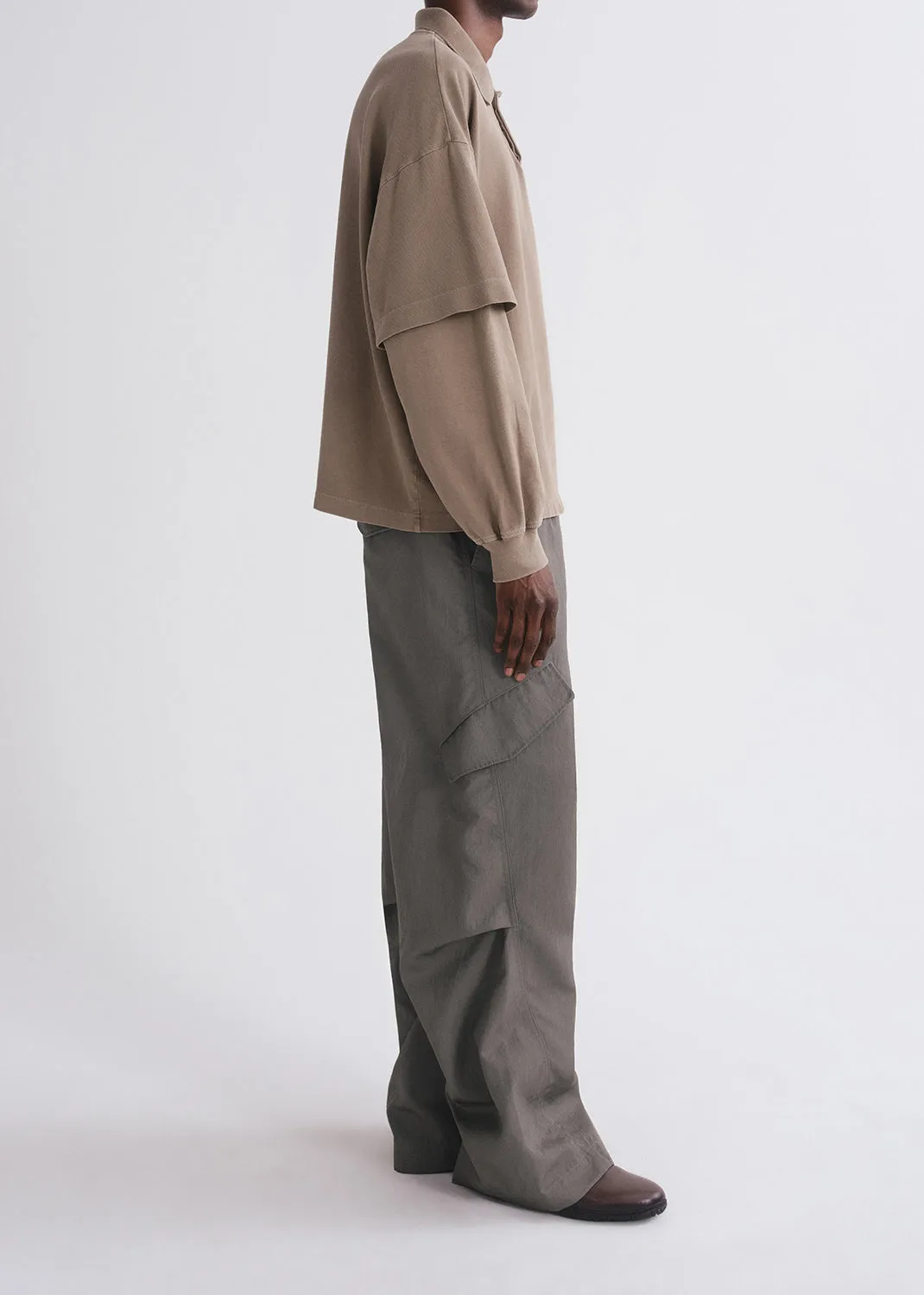 Whitcomb Pant in Millstone sold by Agolde product image thumbnail 4
