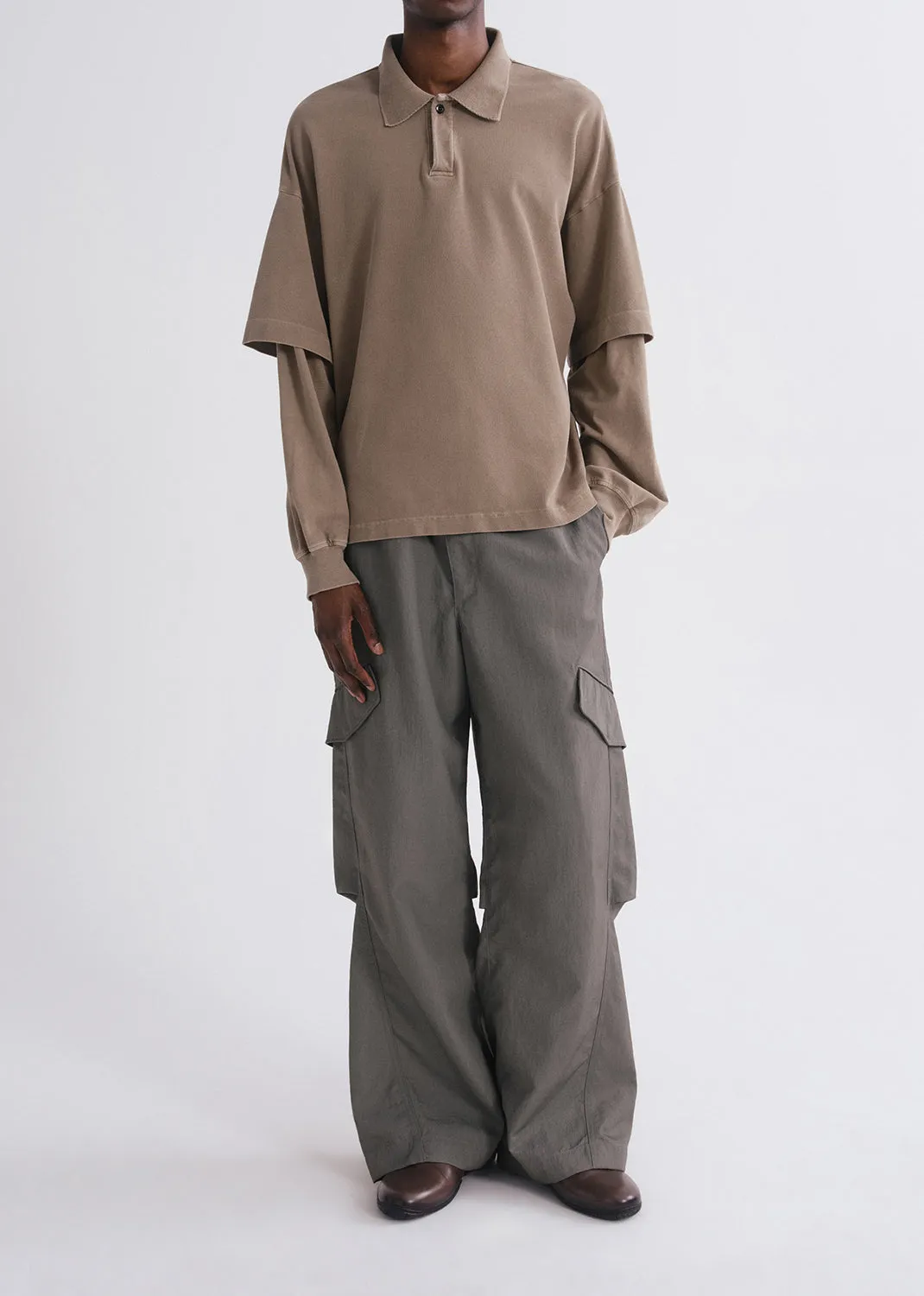 Whitcomb Pant in Millstone sold by Agolde product image thumbnail 2