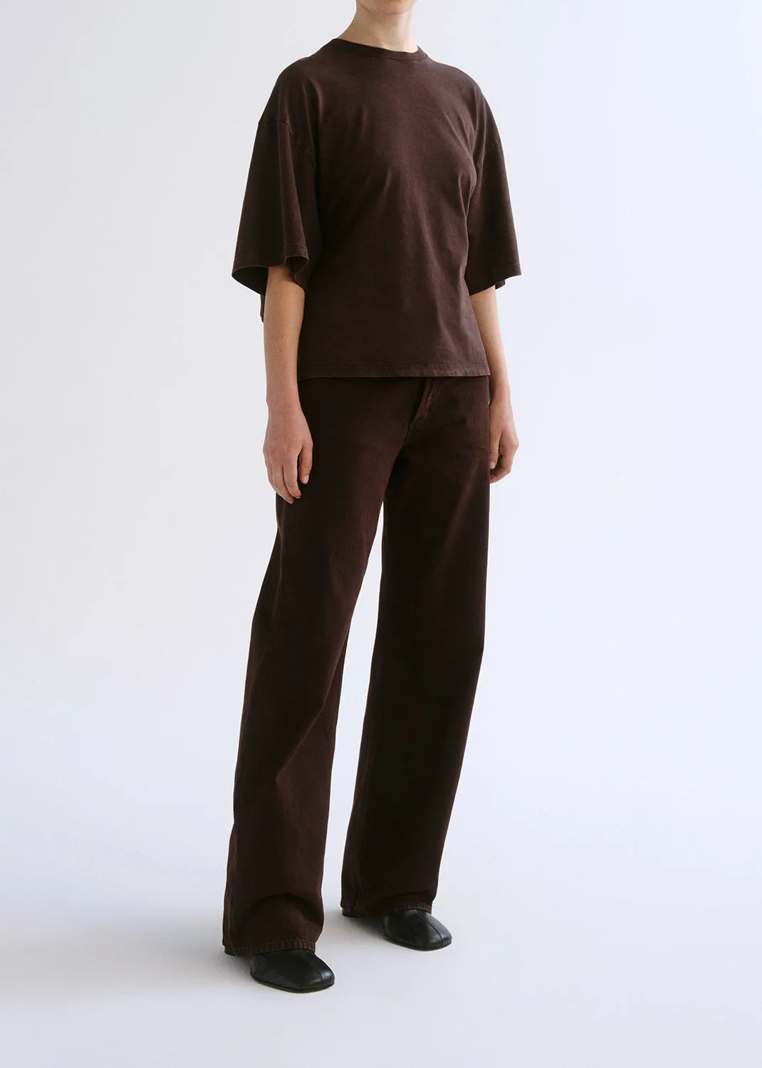 Theo T-Shirt in Tone sold by Agolde product image thumbnail 5