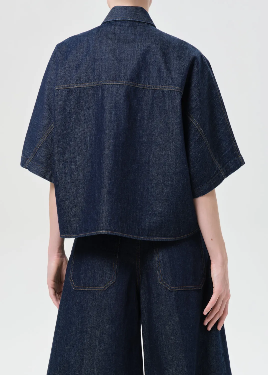 Taron Shirt (Weightless) in Rinse sold by Agolde product image thumbnail 2