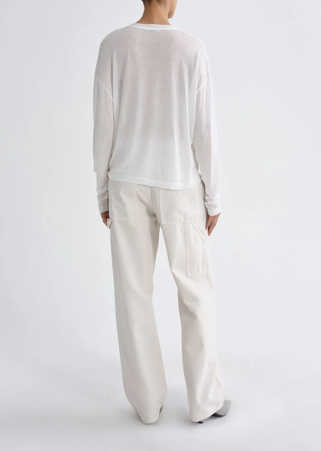 Lyndon Pant (Flyweight) in Bone sold by Agolde product image thumbnail 3