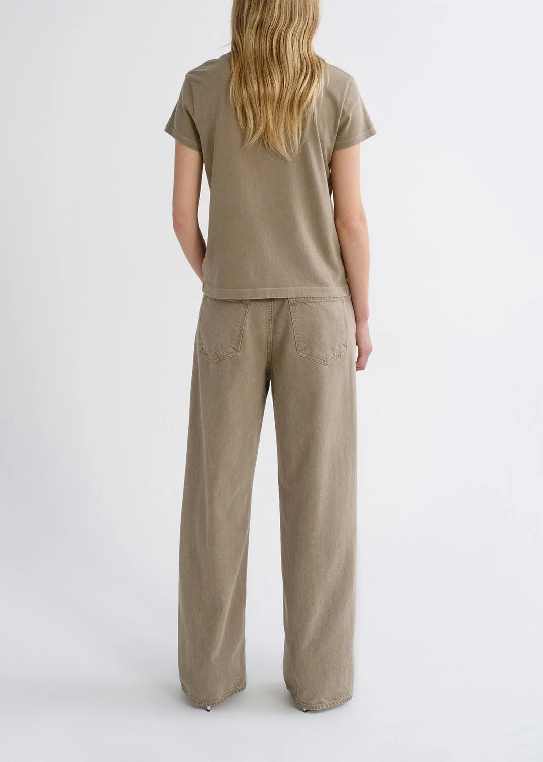 Long Line Adine Tee in Trail sold by Agolde product image thumbnail 2