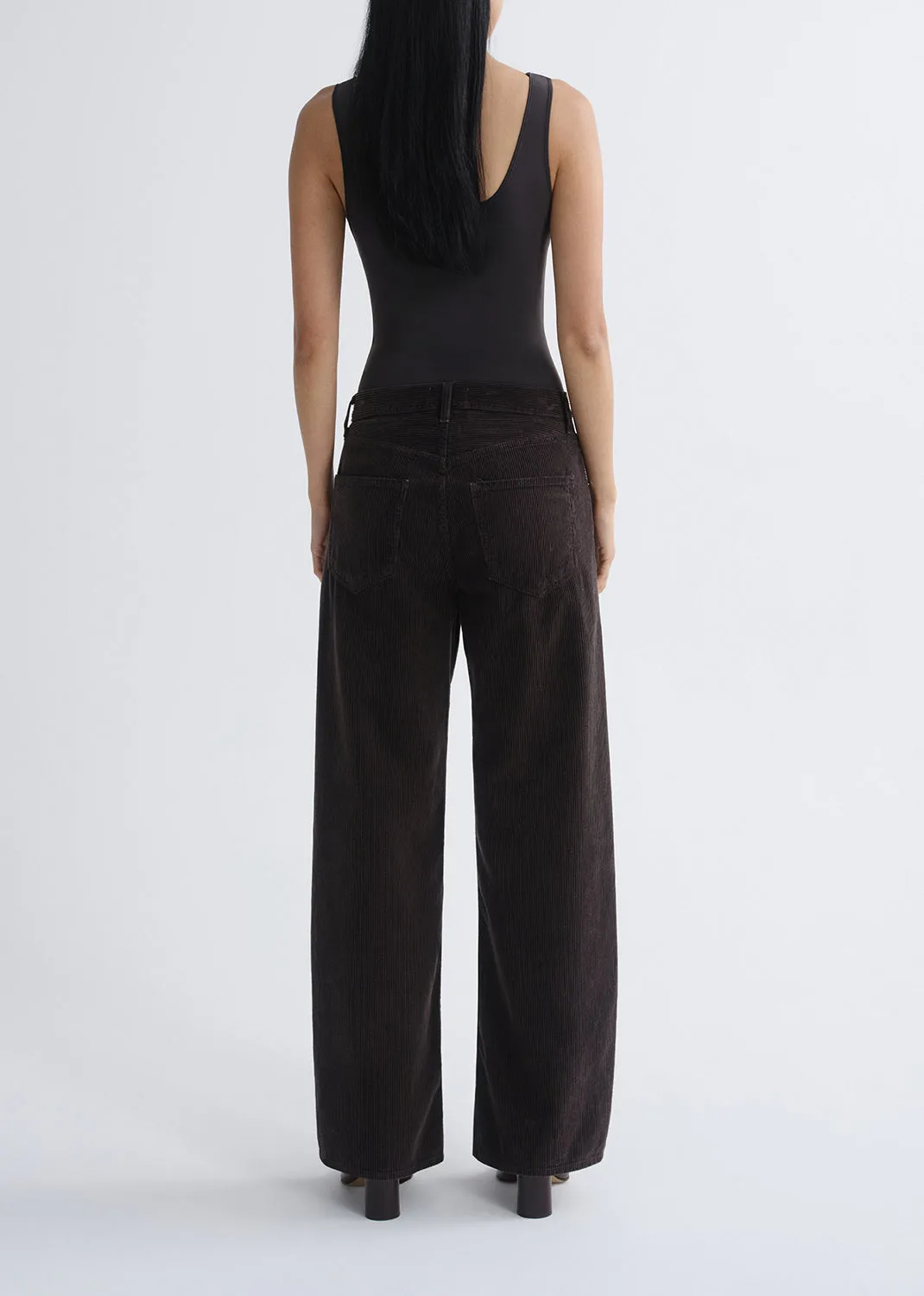 Tora Bodysuit in Carob sold by Agolde product image thumbnail 4