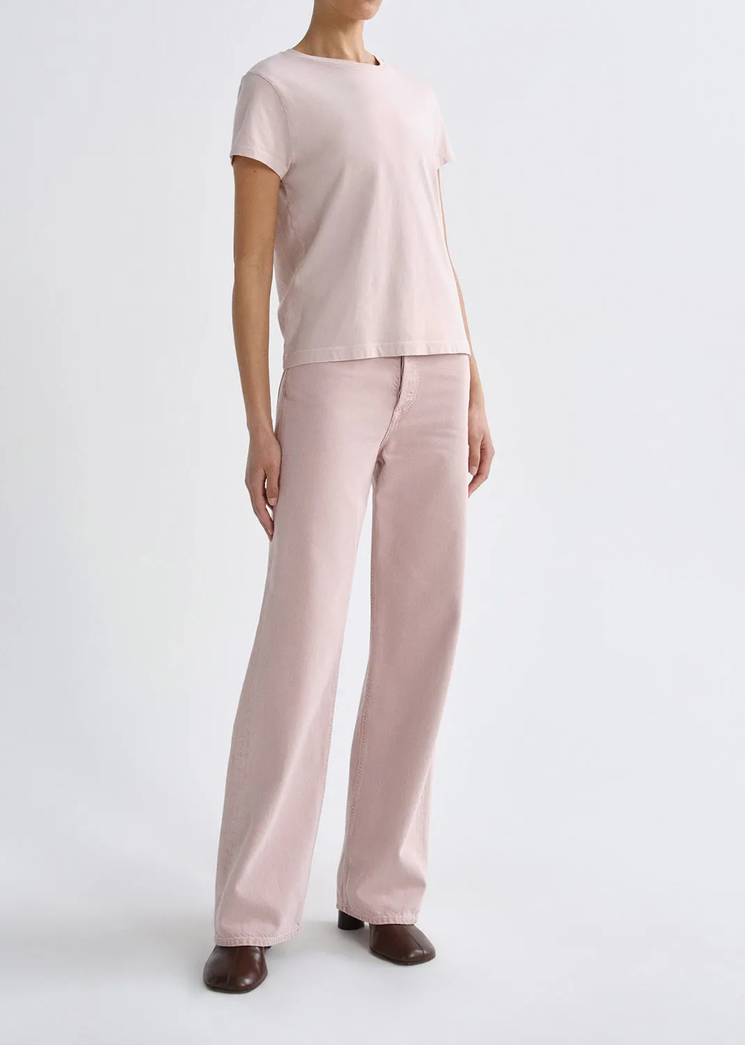 Long Line Adine Tee in Wallflower sold by Agolde product image thumbnail 5