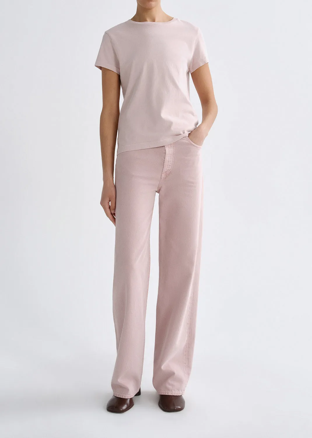 Long Line Adine Tee in Wallflower sold by Agolde product image thumbnail 2
