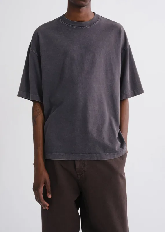 Portman Tee in Washed Grey made by Agolde