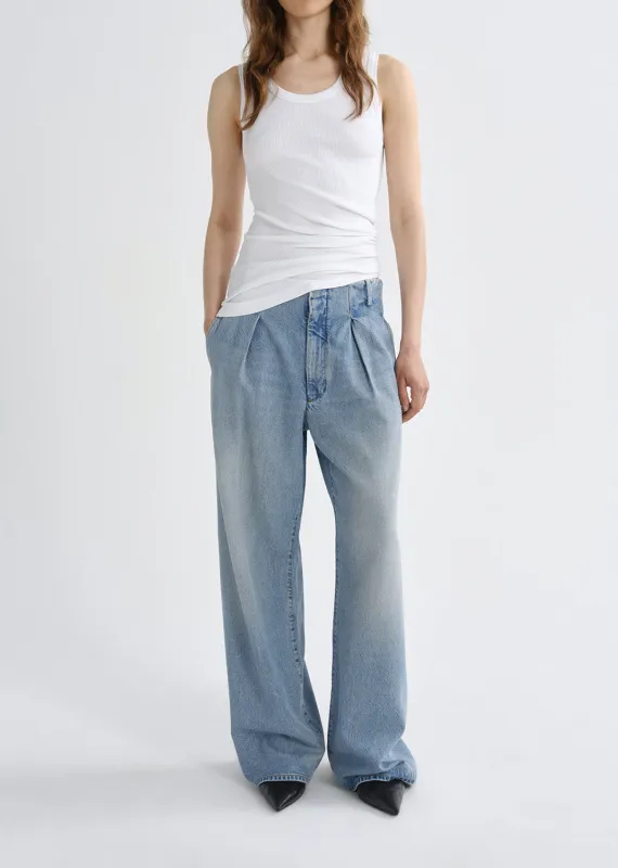 Ritmo Trouser (Flyweight) in Reset made by Agolde