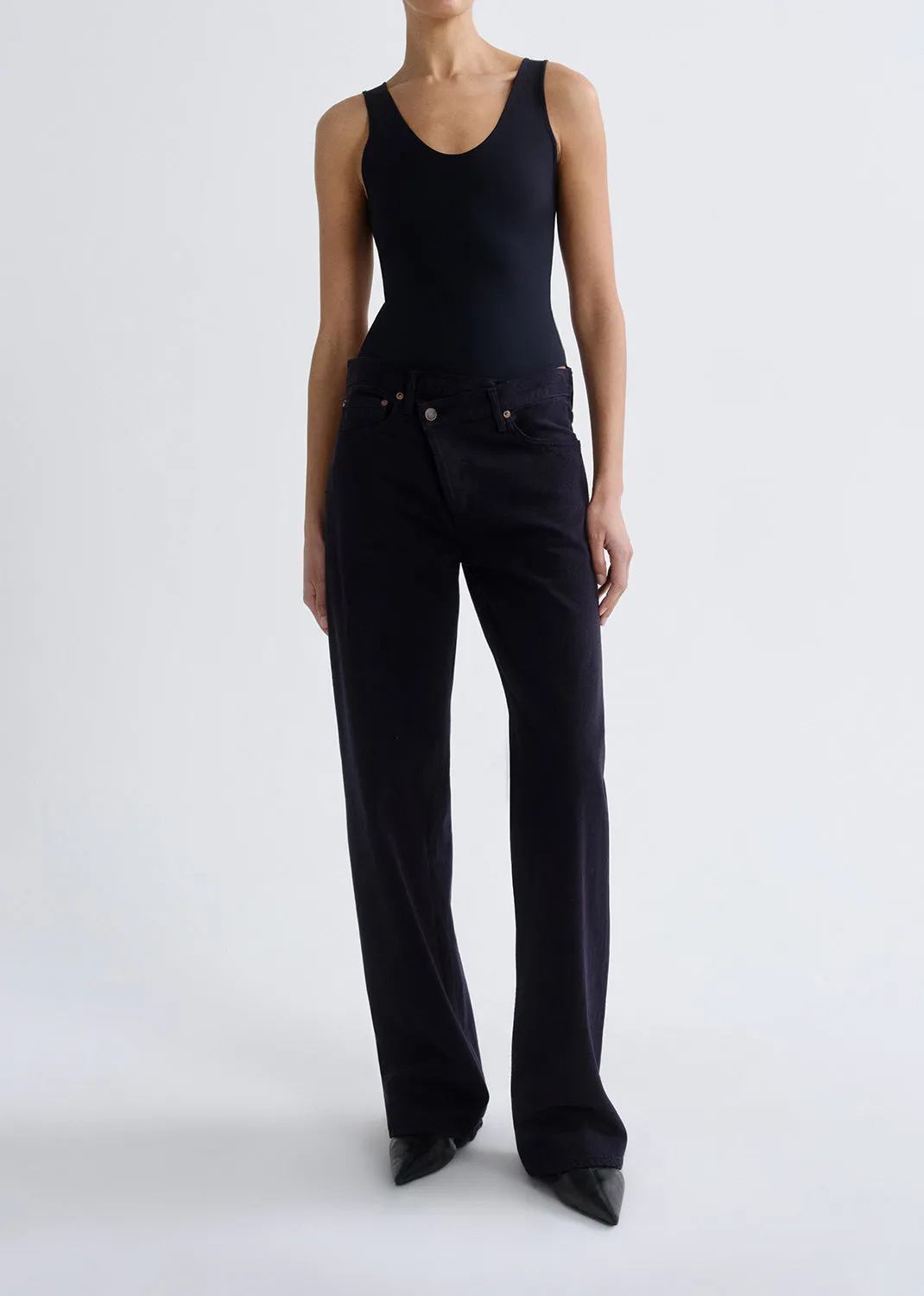 Tora Bodysuit in Navy sold by Agolde product image thumbnail 2