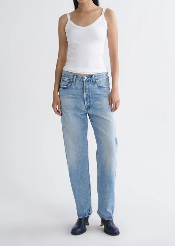 90's Jean Mid Rise Straight (Weightless) in Stream made by Agolde