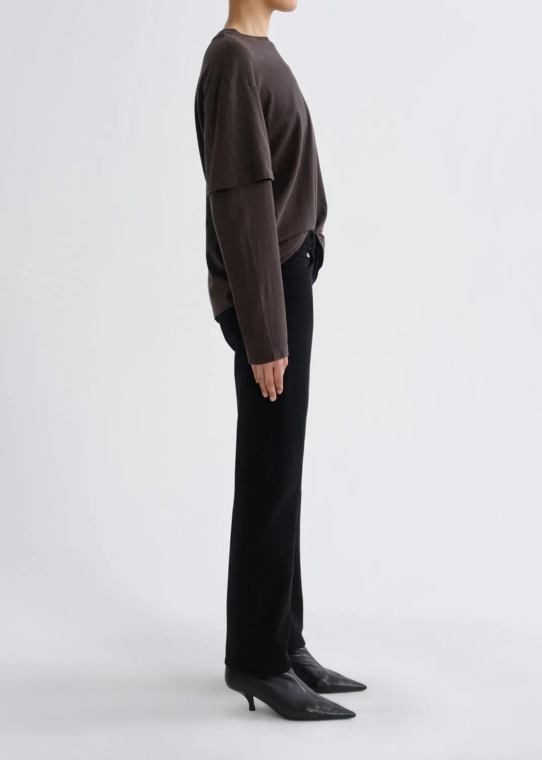 Lois Tee in Forge sold by Agolde product image thumbnail 3