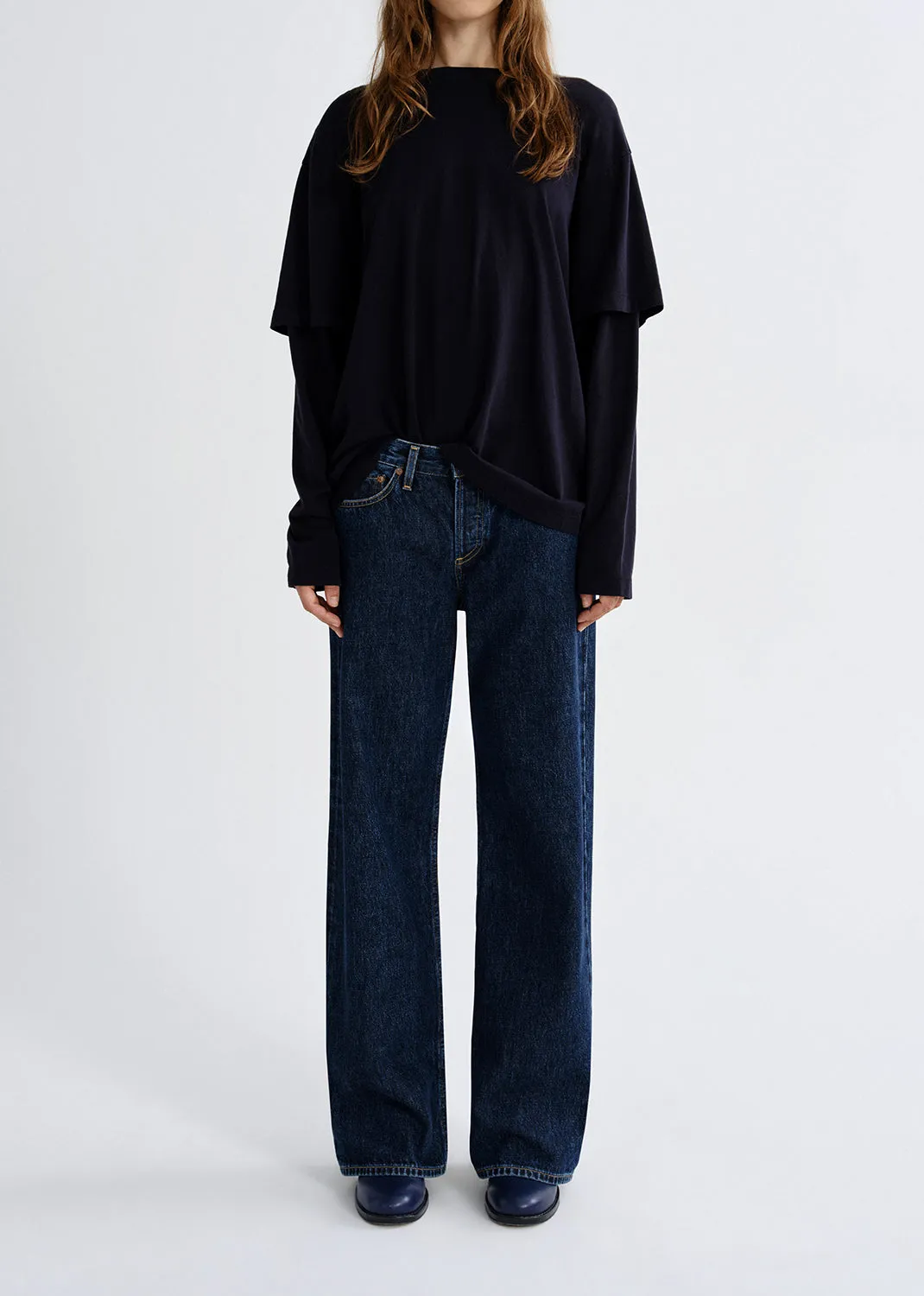 Lois Tee in Obscura sold by Agolde product image thumbnail 2