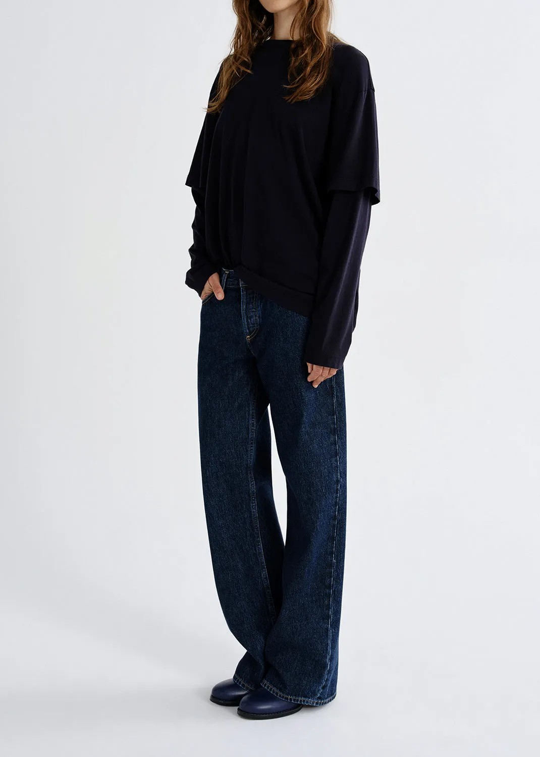 Lois Tee in Obscura sold by Agolde product image thumbnail 5