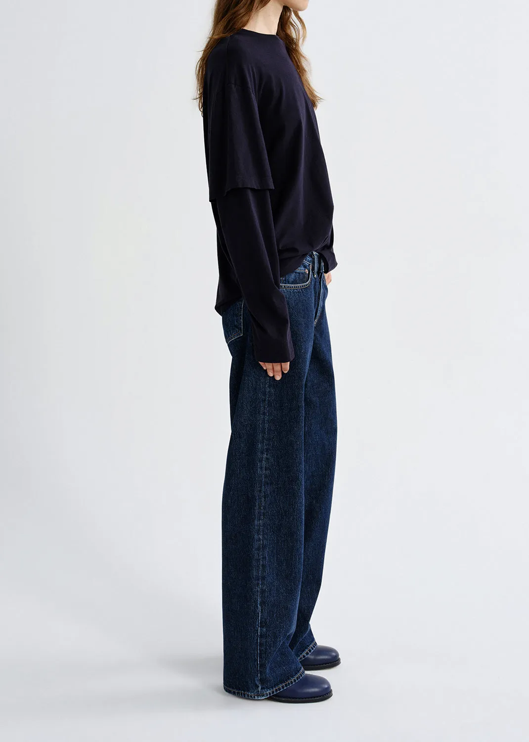 Lois Tee in Obscura sold by Agolde product image thumbnail 3