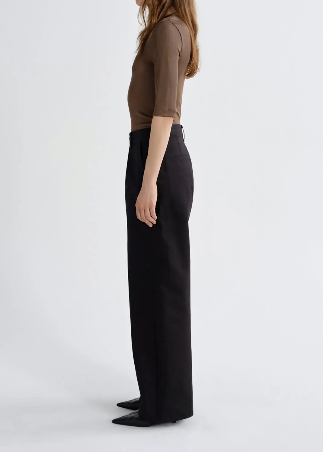 Low Curve Utility Jean (Sateen) in Black sold by Agolde product image thumbnail 3