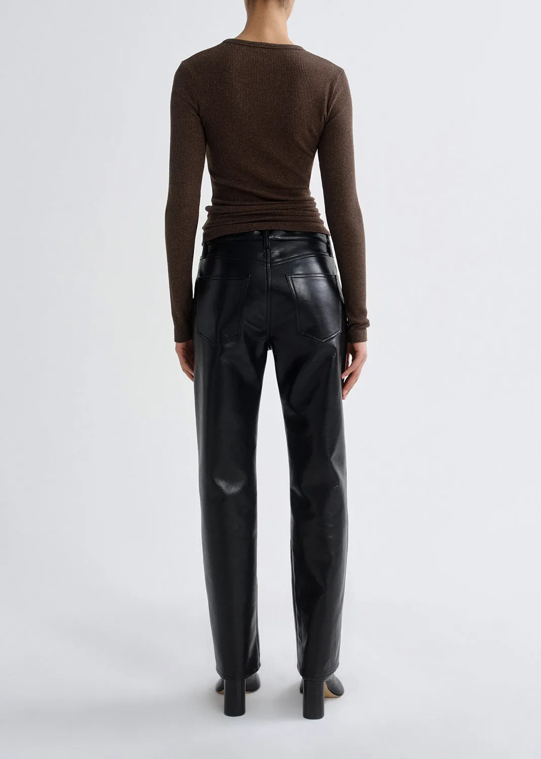 Lana Jean (Recycled Leather) in Detox sold by Agolde product image thumbnail 2