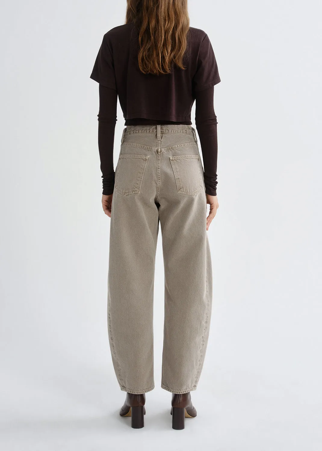 Romily Tee in Chocolate sold by Agolde product image thumbnail 3