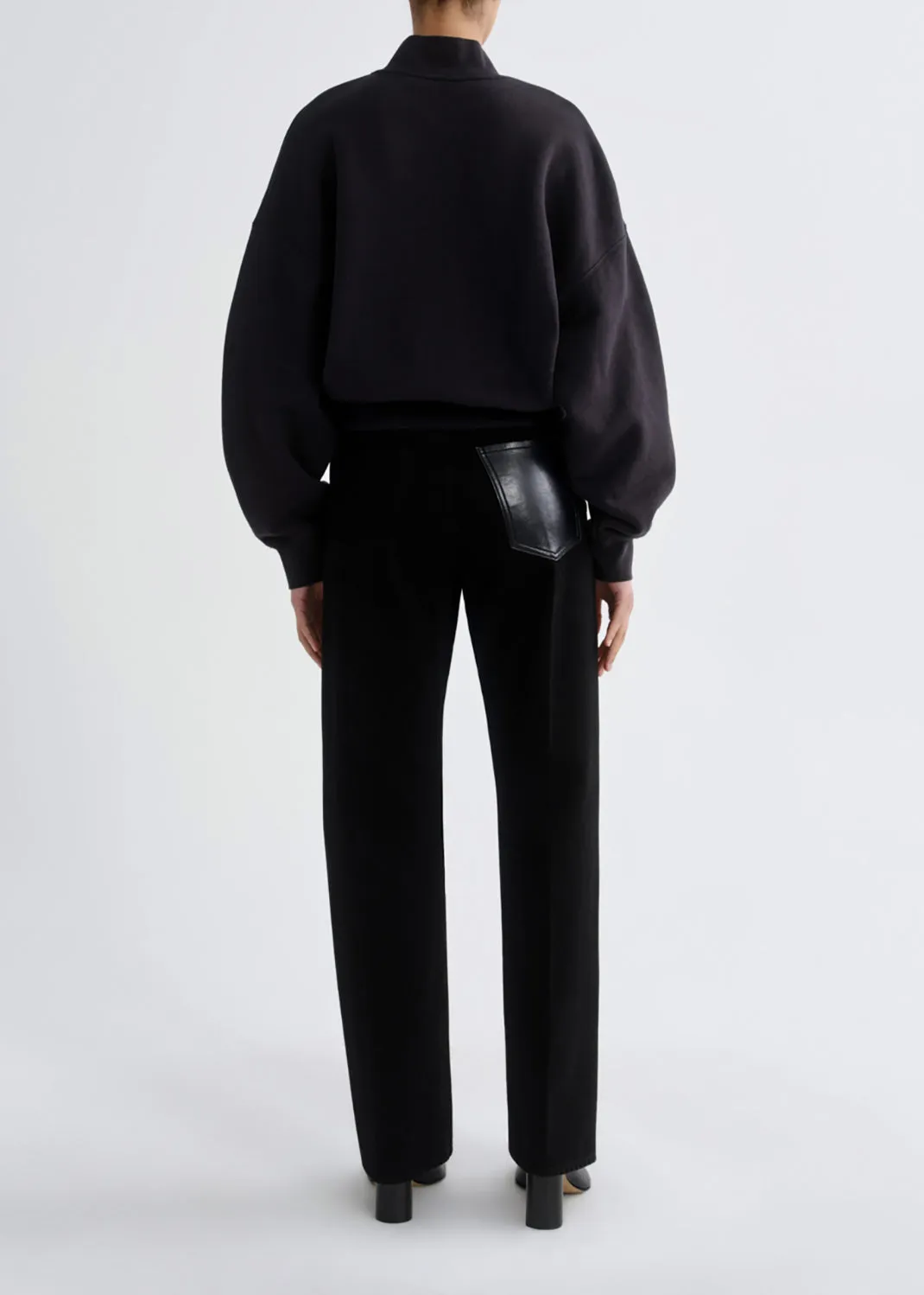 Tess Sweatshirt in Washed Black sold by Agolde product image thumbnail 3
