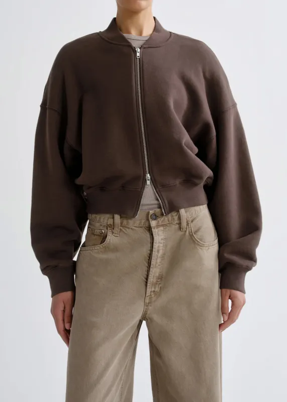 Tess Sweatshirt in Bracken made by Agolde