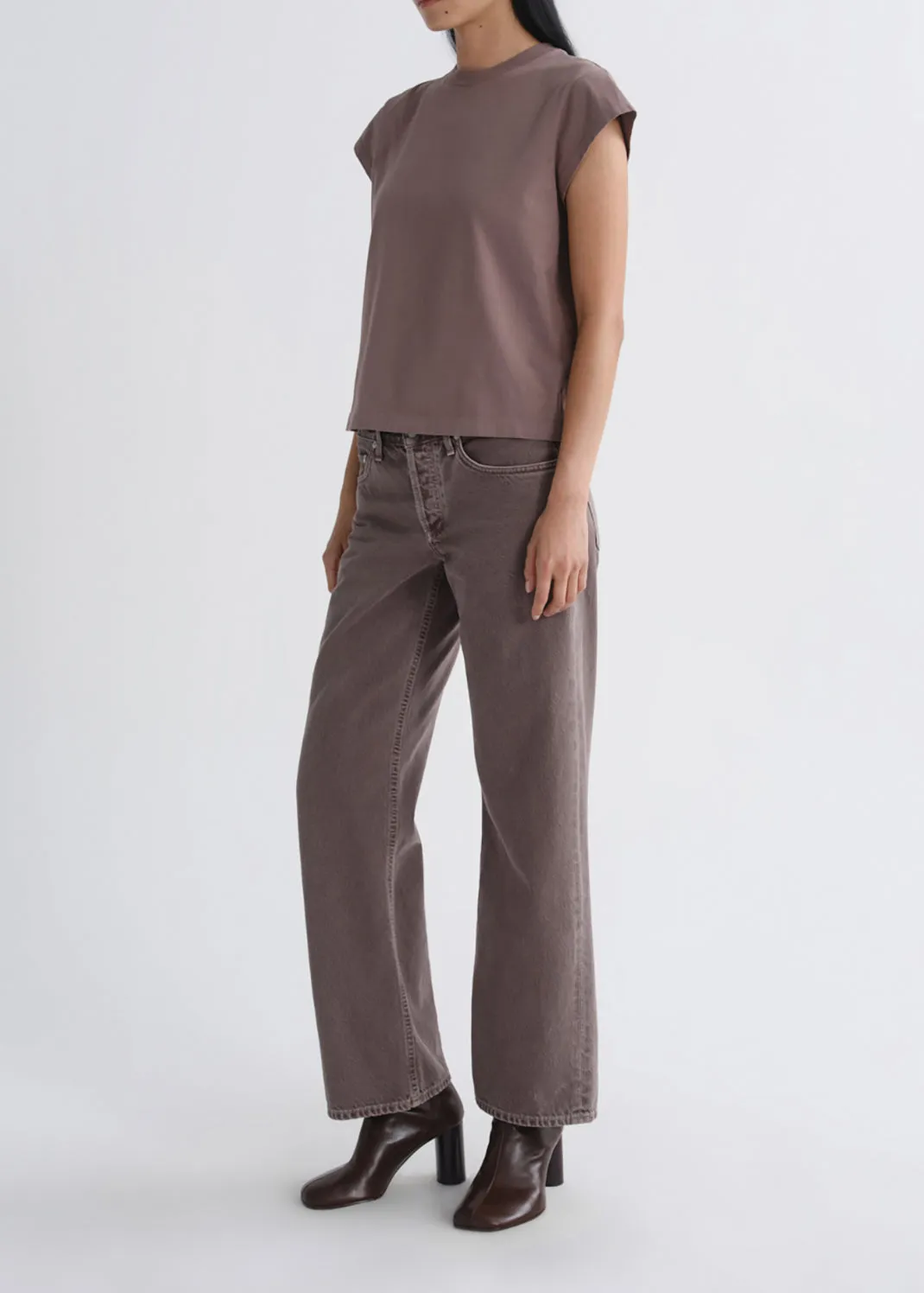 Low Rise Loose in Mauvine sold by Agolde product image thumbnail 4
