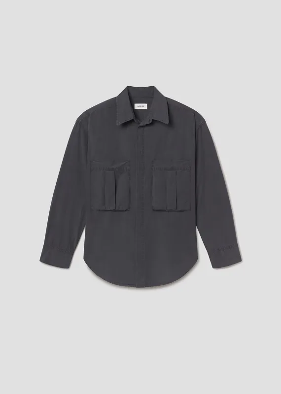 Clark Shirt in Wickam Grey made by Agolde