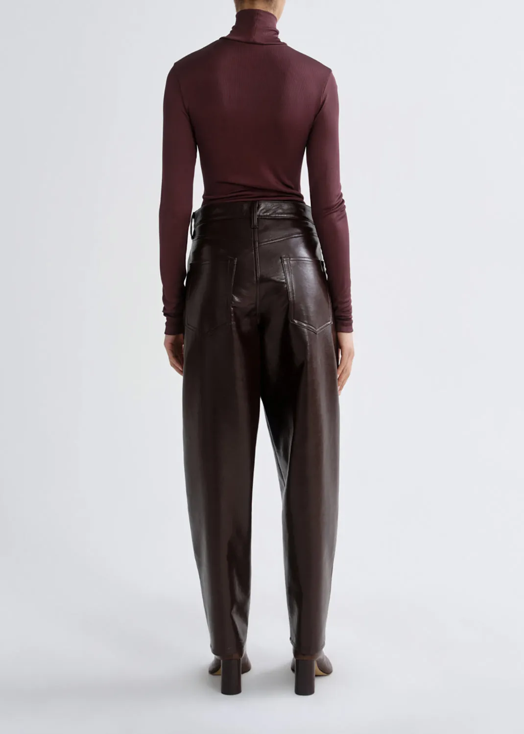 Caryle Turtleneck in Corinth sold by Agolde product image thumbnail 3
