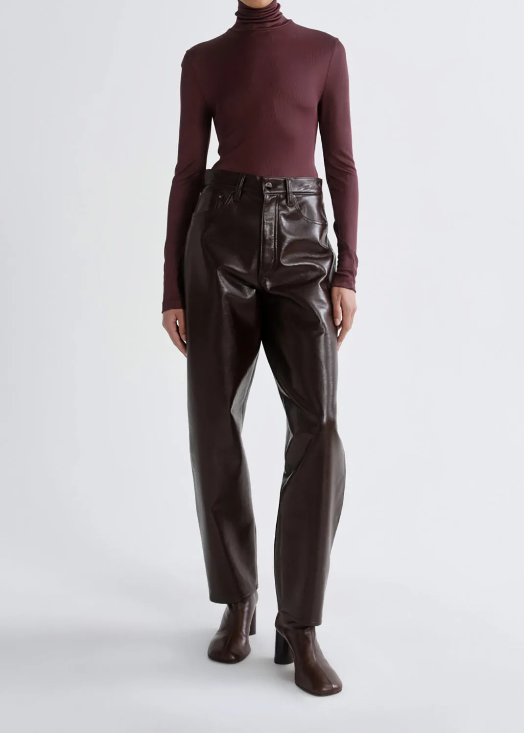 Caryle Turtleneck in Corinth sold by Agolde product image thumbnail 2