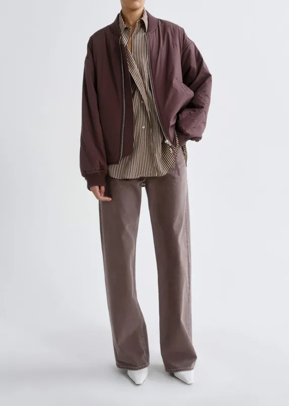 Arc Criss Cross Jean in Mauvine made by Agolde